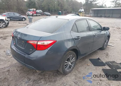 2017 Toyota Corolla Le z USA, uszkodzony, nr VIN 2T1BURHE6HC815905